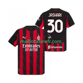 Maillot de Foot AC Milan Ardon Jashari 30 Domicile 2025-26